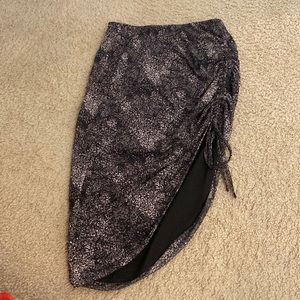 Open Edit Side Scrunch Skirt